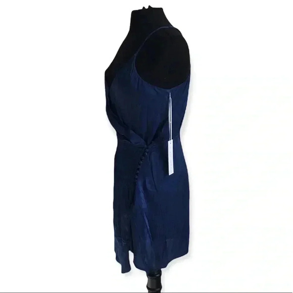 Young Fabulous and Broke Sleeveless Spaghetti Strap Mini Navy Blue Dress… - Picture 2 of 7